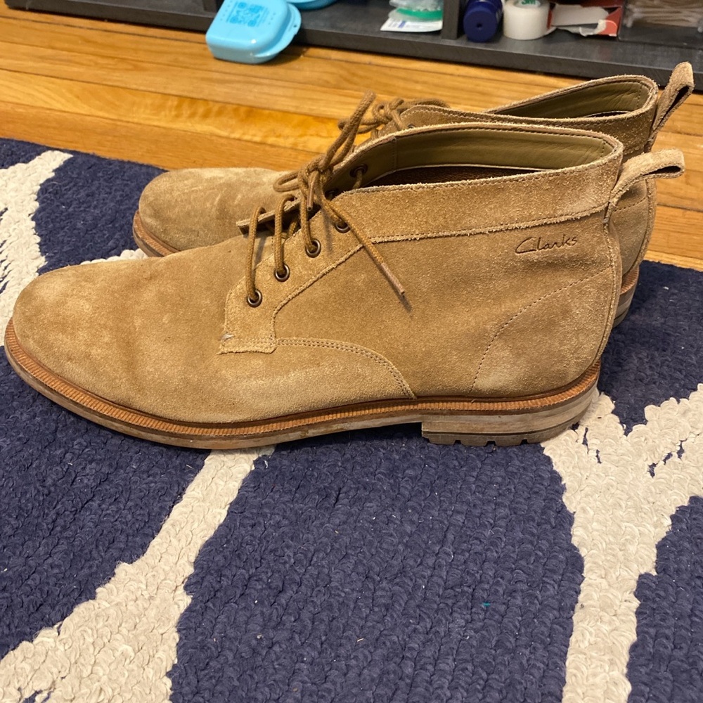 Mens Clark’s shoes New condition